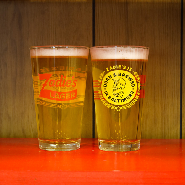 Zadie's Lager Glass