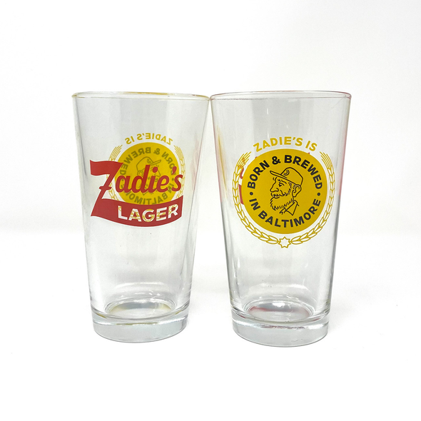 Zadie's Lager Glass